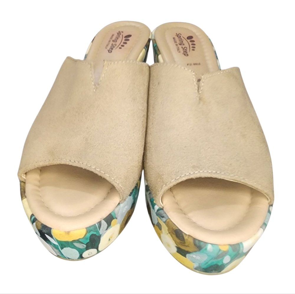 Spring Step Lainee Wedge Sandal, Womens 38 EU (7.5-8 US) - Picture 4 of 10